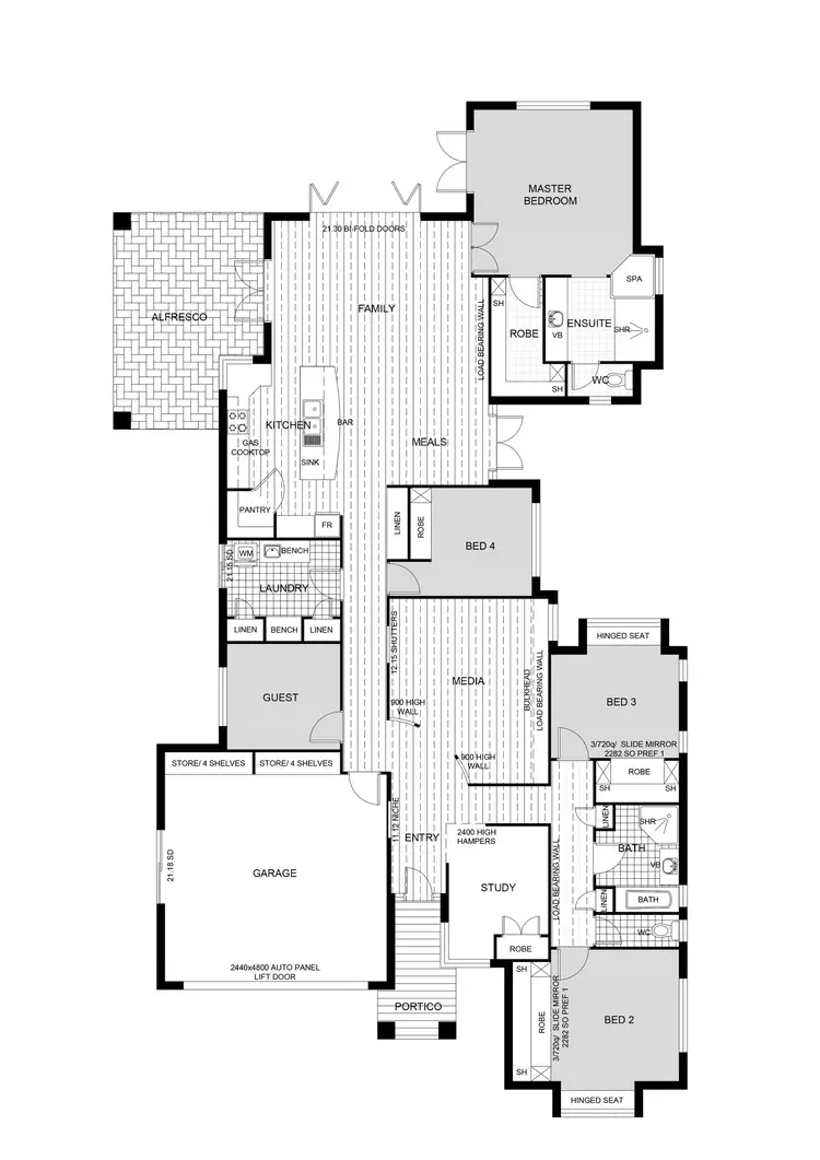 Floorplan of Homely house listing, 16 Courtenay Place, Sippy Downs QLD 4556