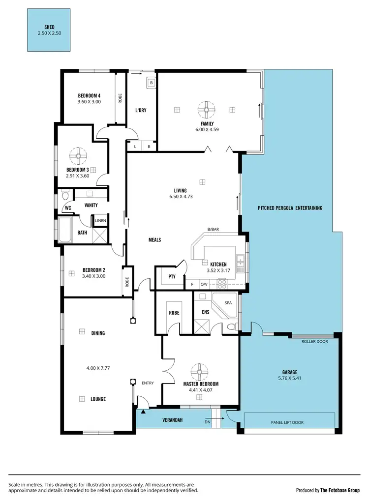 Floorplan of Homely house listing, 28 Jimmy Watson Drive, Woodcroft SA 5162