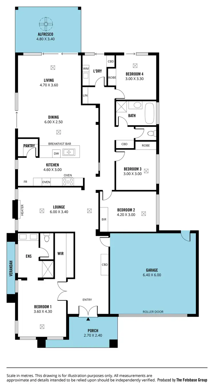 Floorplan of Homely house listing, 44 Vista Parade, Seaford Heights SA 5169