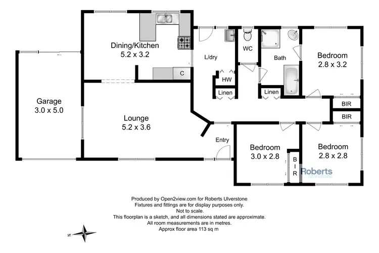 Floorplan of Homely house listing, 53B Clara Street, West Ulverstone TAS 7315