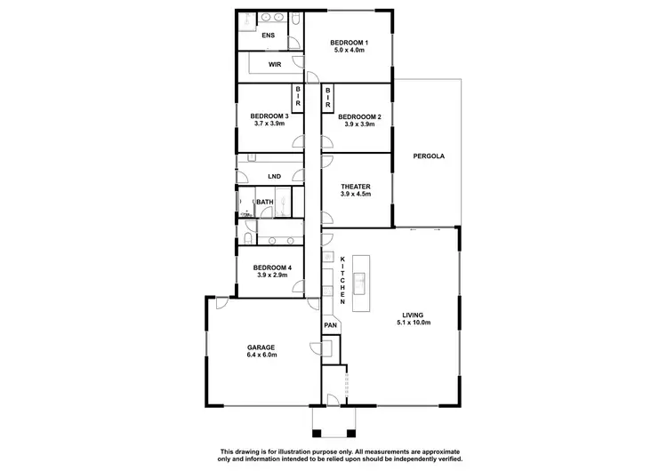 Floorplan of Homely house listing, 7 Silverbrook Avenue, Mount Gambier SA 5290