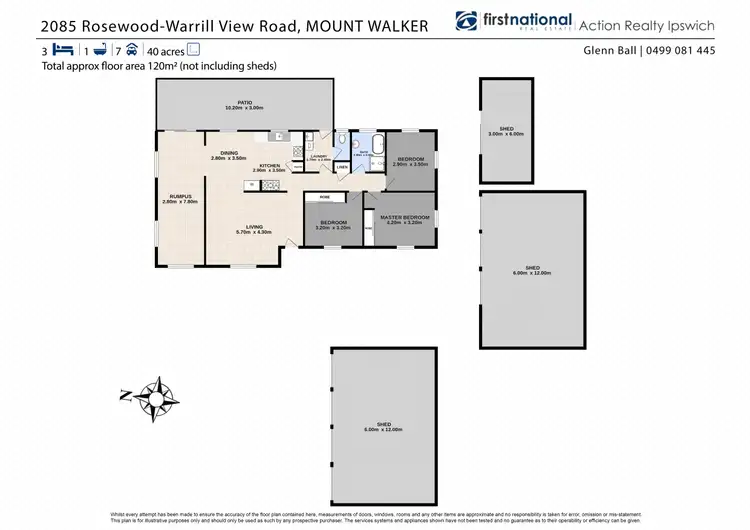 Floorplan of Homely house listing, 2085 Rosewood-Warrill View Road, Mount Walker QLD 4340