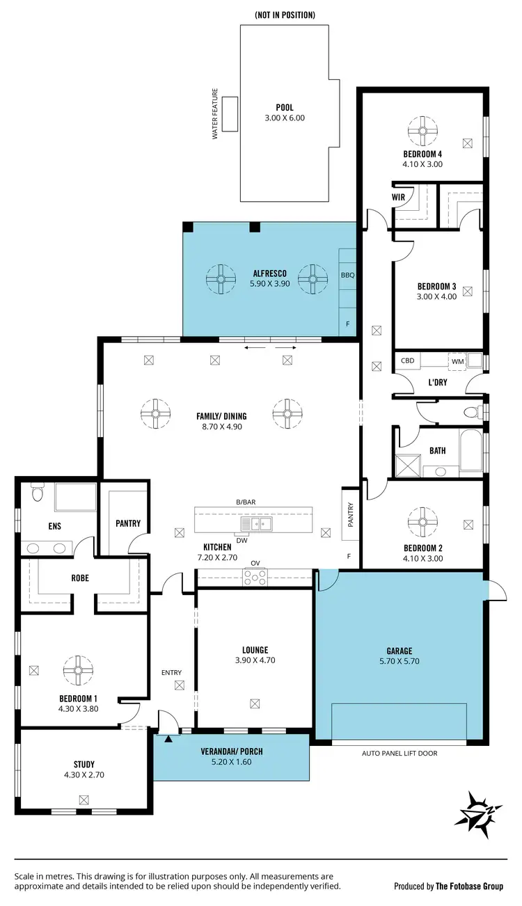 Floorplan of Homely house listing, 46 Simcoe Ave, Seaford Meadows SA 5169