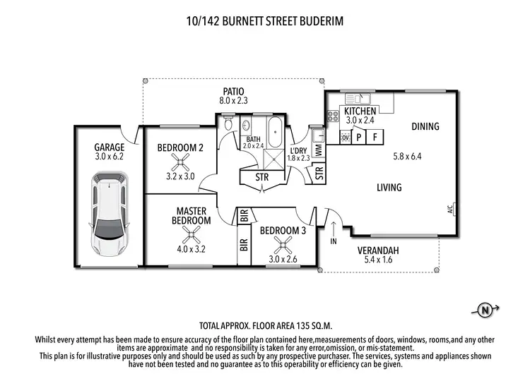 Floorplan of Homely house listing, 10/142 Burnett Street, Buderim QLD 4556