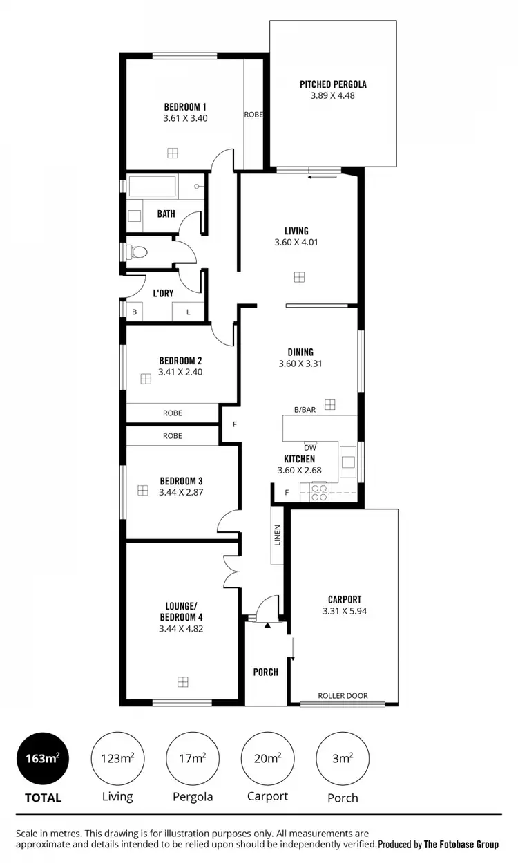 Floorplan of Homely house listing, 210 Philip Highway, Elizabeth Vale SA 5112