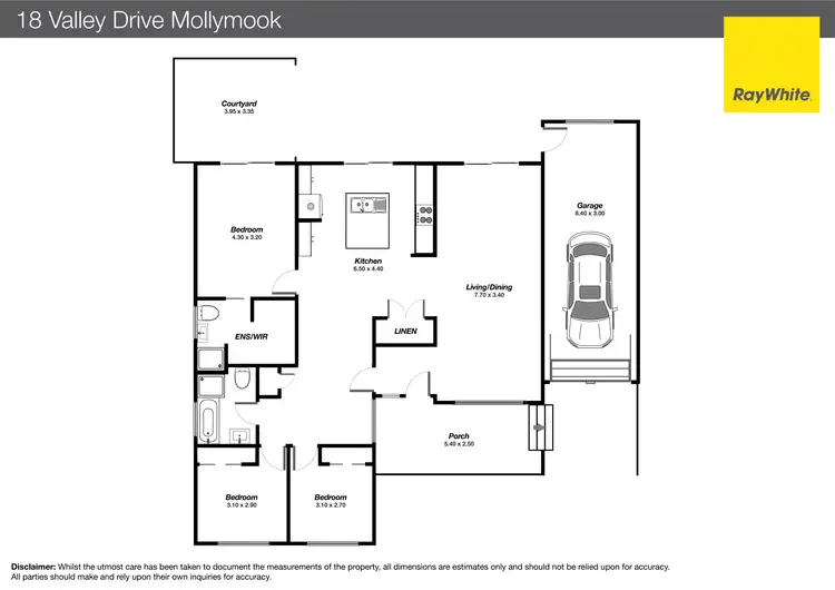 Floorplan of Homely house listing, 18 Valley Drive, Mollymook NSW 2539