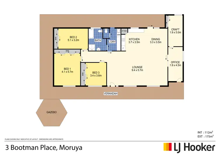 Floorplan of Homely house listing, 3 Bootman Place, Moruya NSW 2537