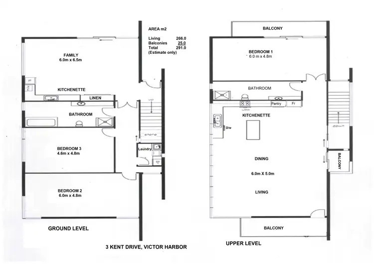 Floorplan of Homely house listing, 3 Kent Drive, Victor Harbor SA 5211