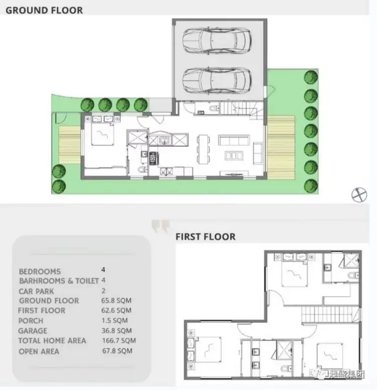 Floorplan of Homely townhouse listing, 4/10 Browning Avenue, Clayton South VIC 3169