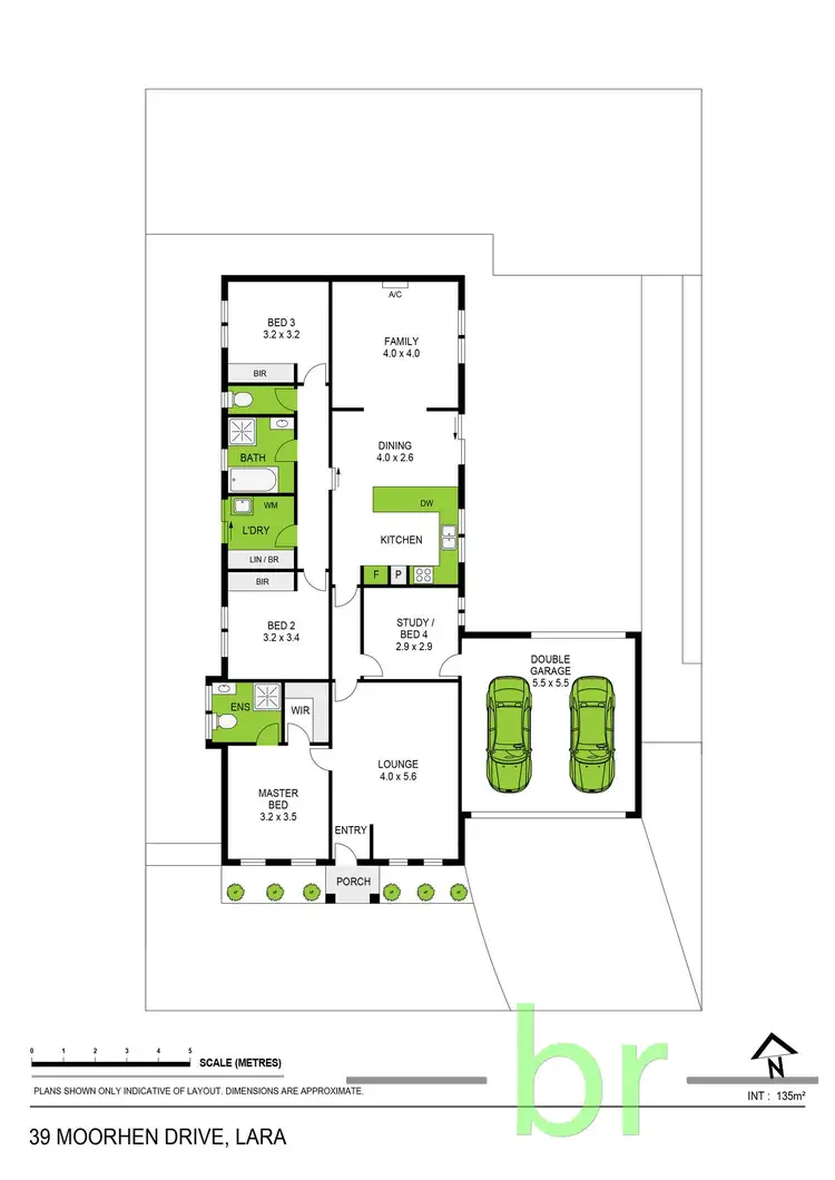 Floorplan of Homely house listing, 39 Moorhen Drive, Lara VIC 3212