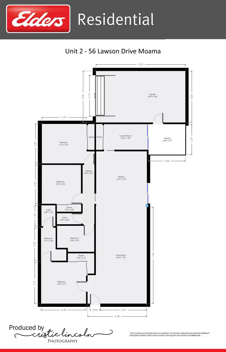 Floorplan of Homely house listing, 2 of 56 Lawson Drive, Moama NSW 2731
