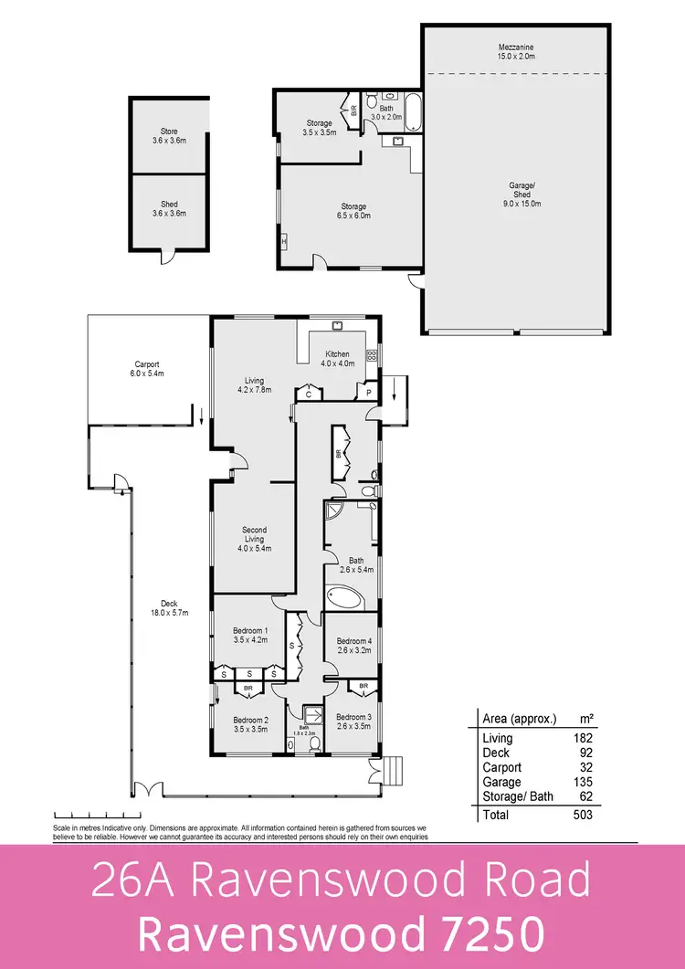 Floorplan of Homely house listing, 26a Ravenswood Road, Ravenswood TAS 7250