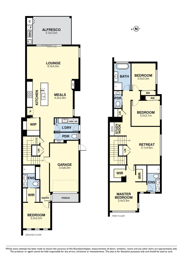 Floorplan of Homely house listing, 56 Gordon Street, Newport VIC 3015