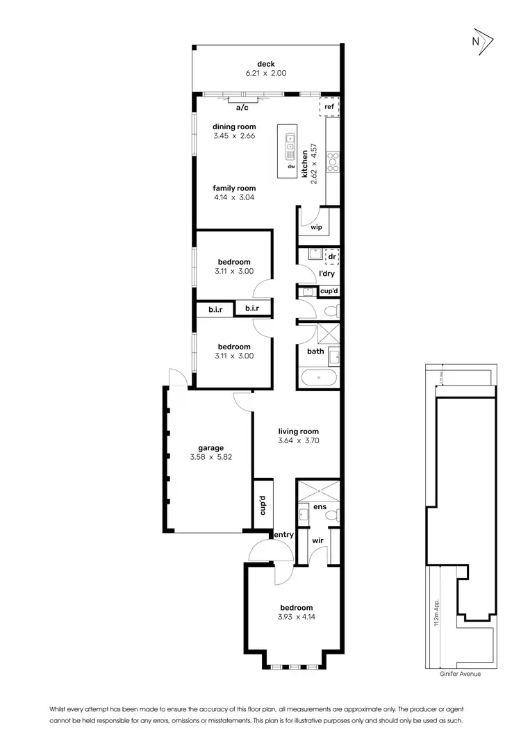 Floorplan of Homely unit listing, 33 Ginifer Avenue, Altona North VIC 3025
