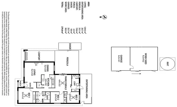 Floorplan of Homely house listing, 10 Princes Highway, Meningie SA 5264