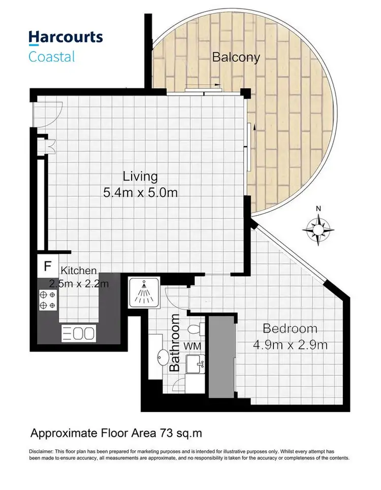 Floorplan of Homely apartment listing, 36/38 Orchid Avenue, Surfers Paradise QLD 4217