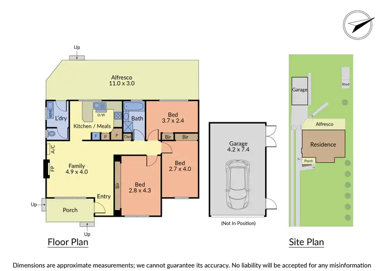 Floorplan of Homely house listing, 46 Gaydon Street, Ferntree Gully VIC 3156