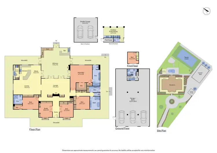 Floorplan of Homely house listing, 3-4 Freds Court, Narre Warren North VIC 3804