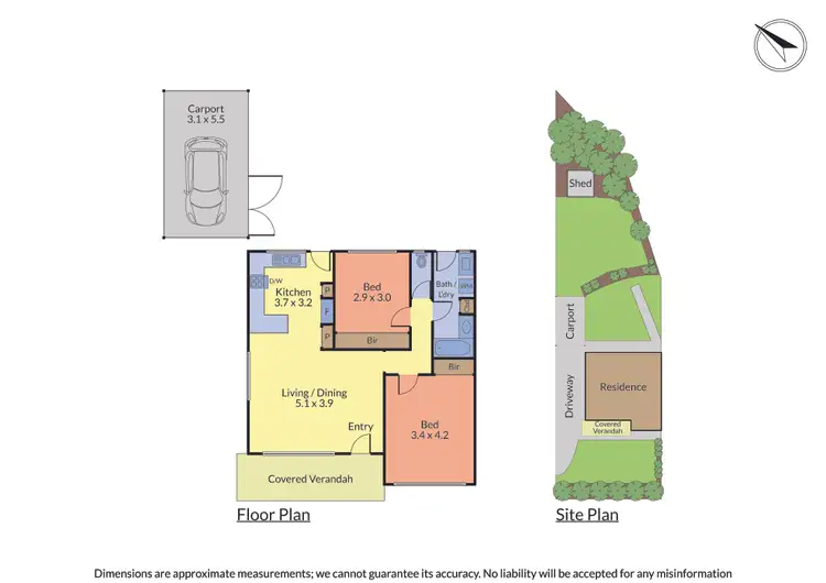 Floorplan of Homely unit listing, 1/975 Burwood Highway, Ferntree Gully VIC 3156