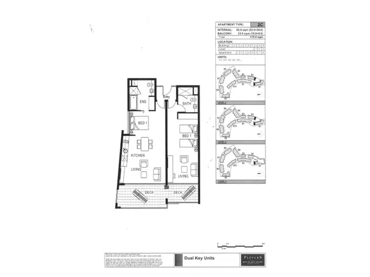 Floorplan of Homely unit listing, Unit 131/123 Sooning Street, Nelly Bay QLD 4819