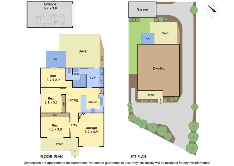 Floorplan of Homely house listing, 12 Kalinda Road, Croydon VIC 3136