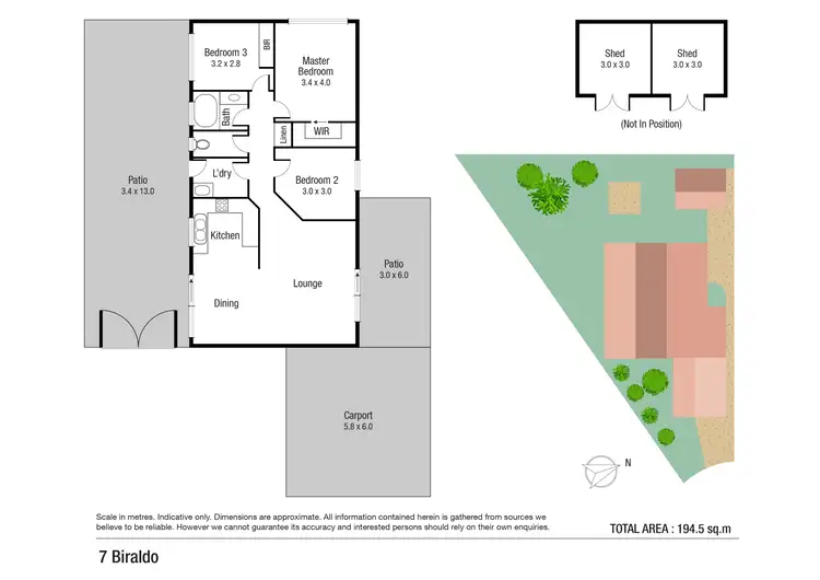 Floorplan of Homely house listing, 7 Biraldo Court, Burdell QLD 4818
