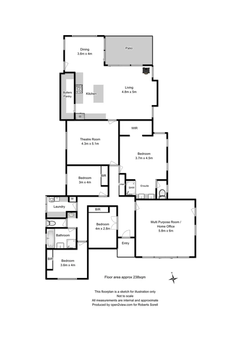 Floorplan of Homely house listing, 41 Horizon Drive, Sorell TAS 7172