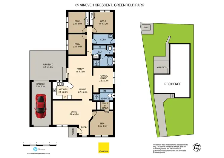 Floorplan of Homely house listing, 65 Nineveh Crescent, Greenfield Park NSW 2176