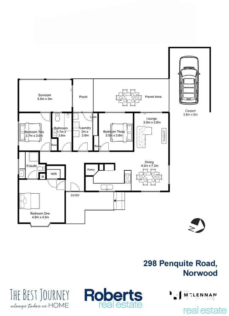 Floorplan of Homely house listing, 298 Penquite Road, Norwood TAS 7250