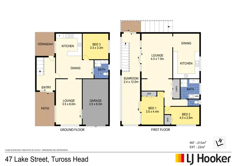 Floorplan of Homely house listing, 47 Lake Street, Tuross Head NSW 2537