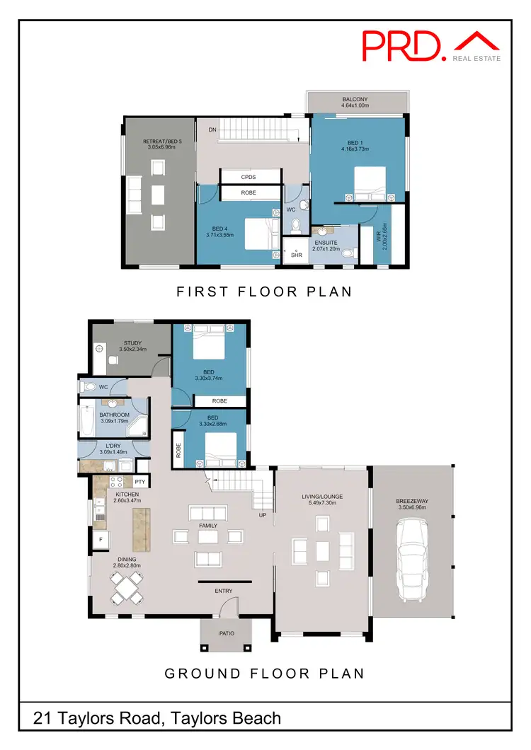 Floorplan of Homely house listing, 21 Taylor Road, Taylors Beach NSW 2316