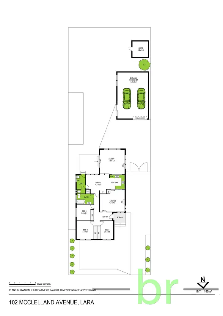Floorplan of Homely house listing, 102 McClelland Avenue, Lara VIC 3212