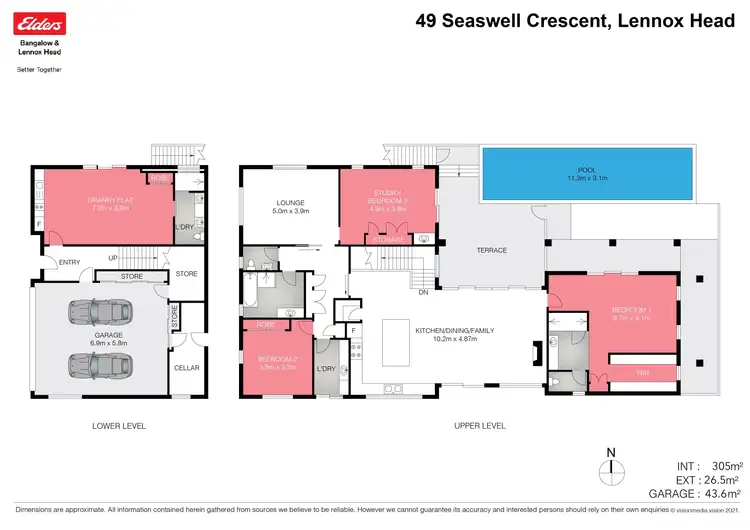 Floorplan of Homely house listing, 49 Seaswell Crescent, Lennox Head NSW 2478