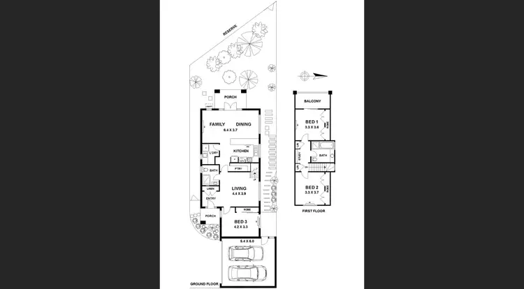Floorplan of Homely unit listing, 3/6 Marks Street, Pascoe Vale VIC 3044
