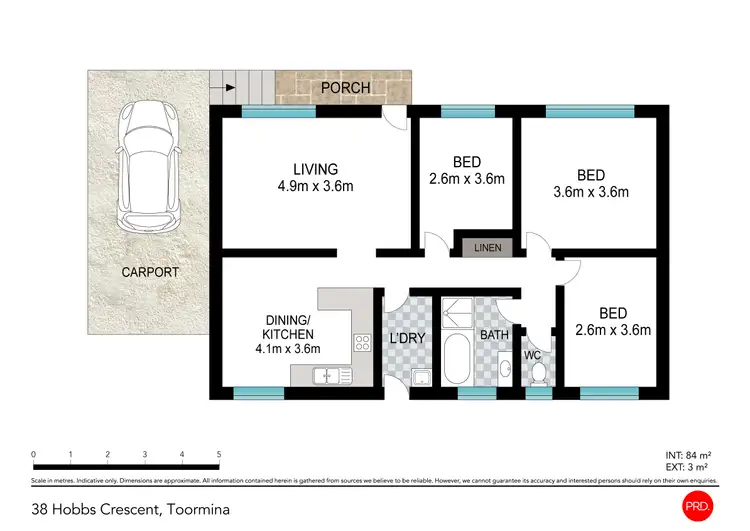 Floorplan of Homely house listing, 38 Hobbs Crescent, Toormina NSW 2452