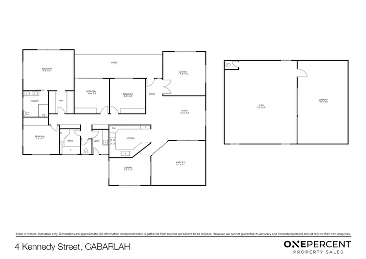 Floorplan of Homely house listing, 4 Kennedy Street, Cabarlah QLD 4352
