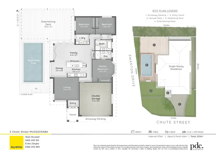 Floorplan of Homely house listing, 2 Chute Street, Mudgeeraba QLD 4213