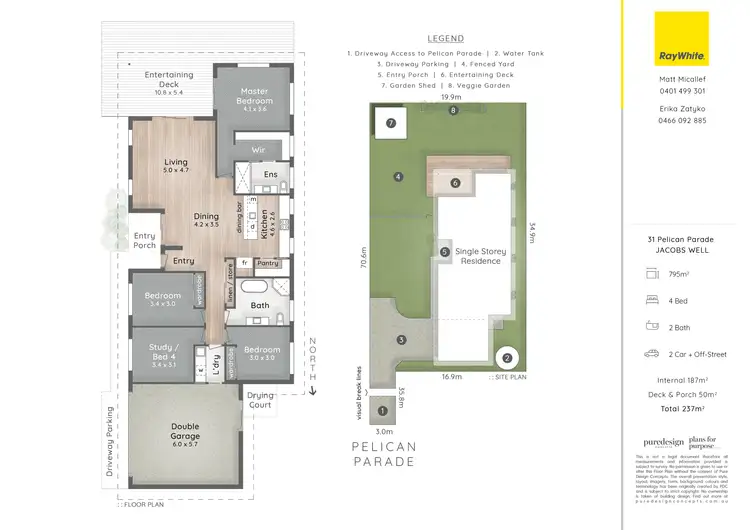 Floorplan of Homely house listing, 31 Pelican Parade, Jacobs Well QLD 4208