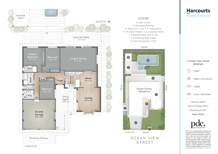 Floorplan of Homely house listing, 4 Ocean View Street, Benowa QLD 4217
