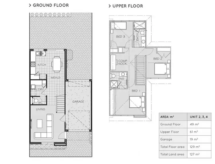 Floorplan of Homely unit listing, 3/27 Randell Street, Mandurah WA 6210