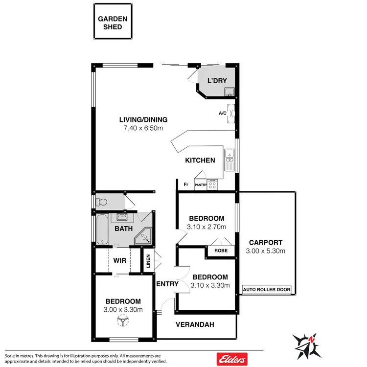 Floorplan of Homely house listing, 22 CUTTER CIRCUIT, Encounter Bay SA 5211