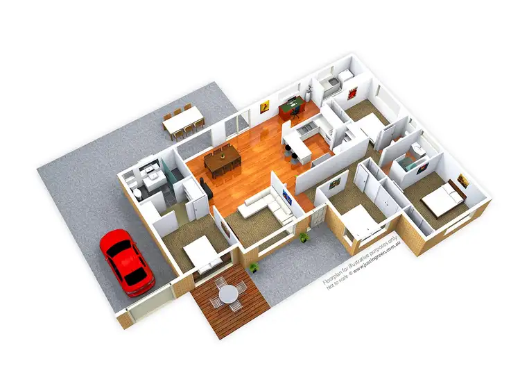 Floorplan of Homely house listing, 24 Waratah Street, Kooringal NSW 2650