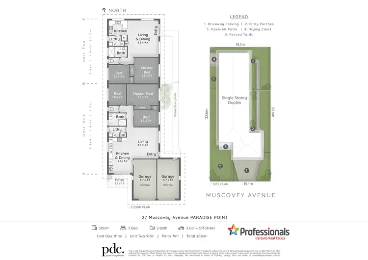 Floorplan of Homely house listing, 27 Muscovey Avenue, Paradise Point QLD 4216