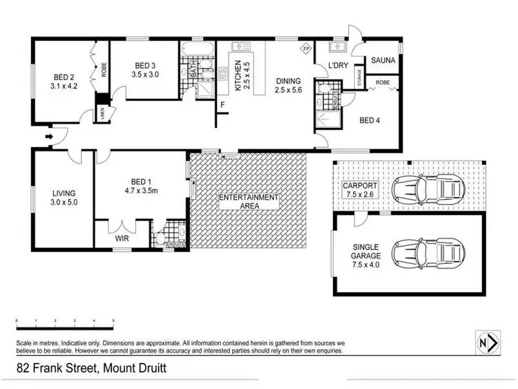 Floorplan of Homely house listing, 82&82a Frank Street, Mount Druitt NSW 2770