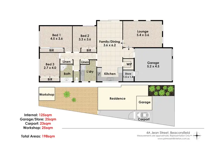Floorplan of Homely house listing, 4A Jean Street, Beaconsfield WA 6162