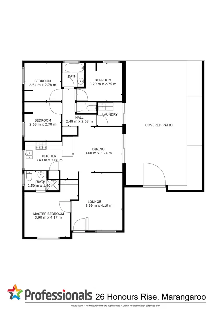 Floorplan of Homely house listing, 26 Honours Rise, Marangaroo WA 6064