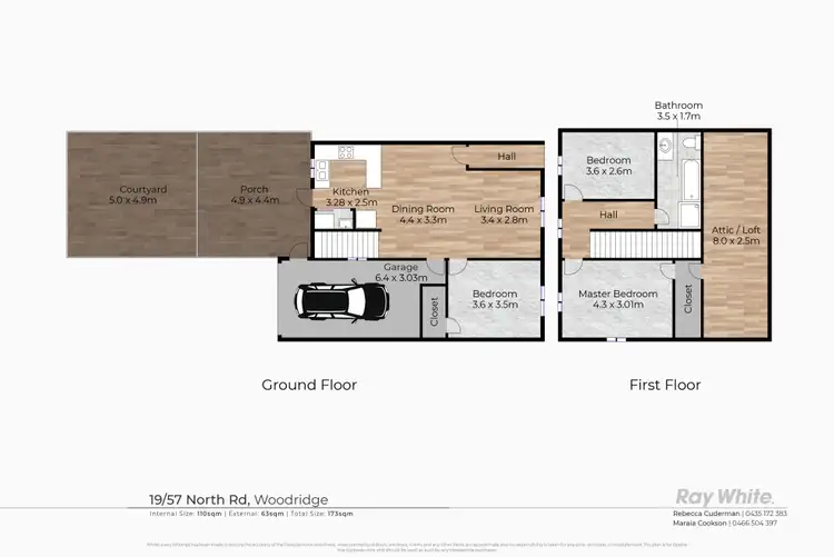 Floorplan of Homely house listing, 19/57 North Road, Woodridge QLD 4114