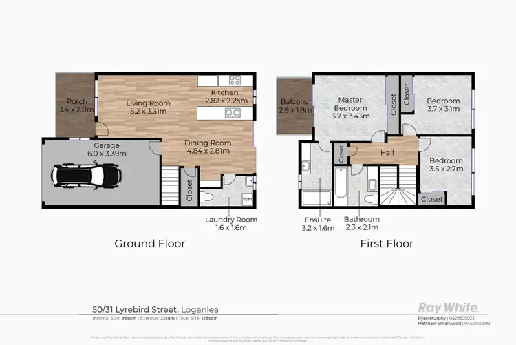Floorplan of Homely house listing, 50/31 Lyrebird Street, Loganlea QLD 4131