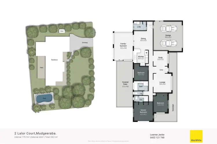 Floorplan of Homely house listing, 2 Lalor Court, Mudgeeraba QLD 4213