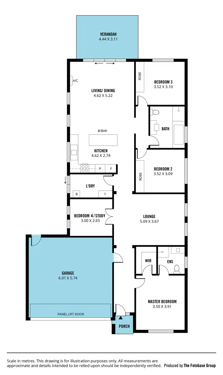Floorplan of Homely house listing, 24 Lonsdale Crescent, Andrews Farm SA 5114
